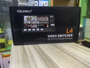 Feelworld L4 Video Switcher 10.1” 5 Channels Multi Format