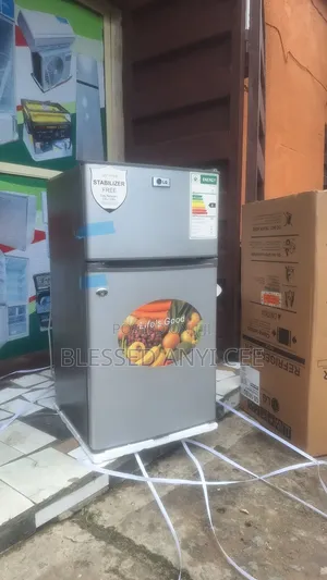 New Lg Two Door Refrigerator (110l) Copper Fast Freezing Warranty