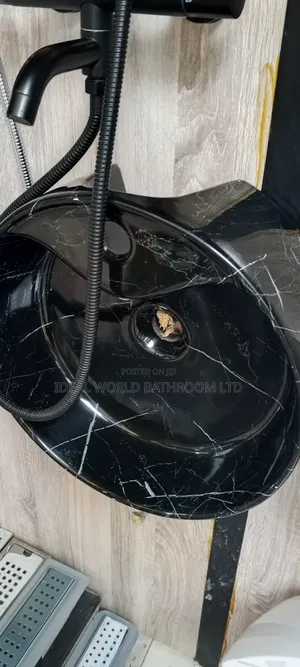 Black Wash Hand Basin