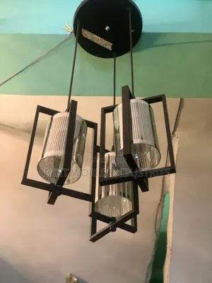 Black 3 Light Luxury Chandelier