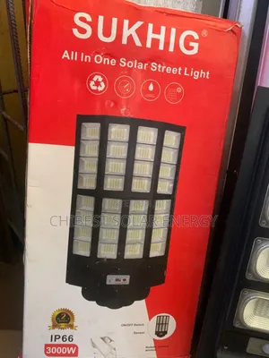 3000w All in One Solar Streetlight Sukhig