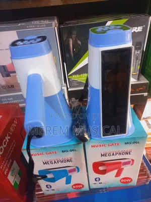 Solar Powered Megaphone
