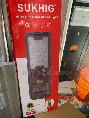 5000w All in One Solar Streetlight and Camera Sukhig