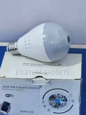 360 Vr Cloud Camera – Hd Wireless Ip Camera (Wifi)