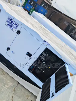 80kva Low Noise Perkins Power Open Type Diesel Generating Set