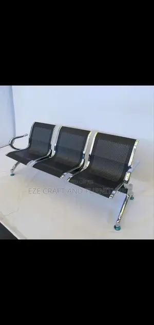 3seaters Metal Visitors Awaiting Chair