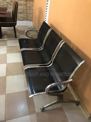 3seaters Metal Visitors Awaiting Chair
