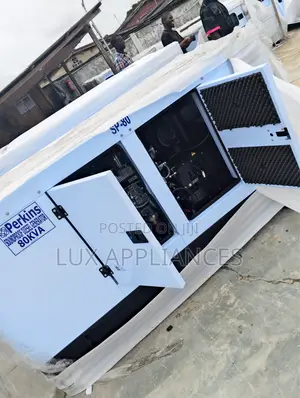80kva Compact Design Perkins Power Open Type Diesel Generating Set