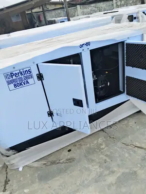 80kva Long Runtime Perkins Power Open Type Diesel Generating Set