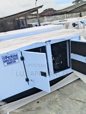 80kva Industrial Use Perkins Power Open Type Diesel Generating Set