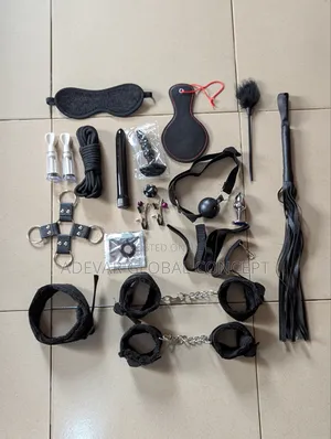 17 PCS BDSM Kit Sex Bondage Set Restraints Games Sex Toy