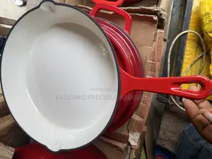 Enamel Cast Iron Frying Pan