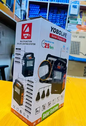 Yobolife Solar Digital Kits With Bluetooth Radio