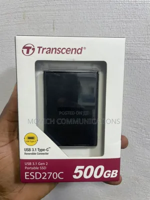 Transcend External SSD 500gb