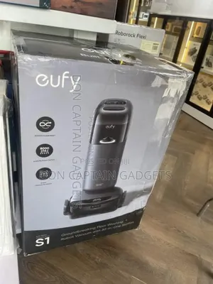 Eufy S1 Robot Vacuum Omni Cleaner With All in One Station Floorwashing