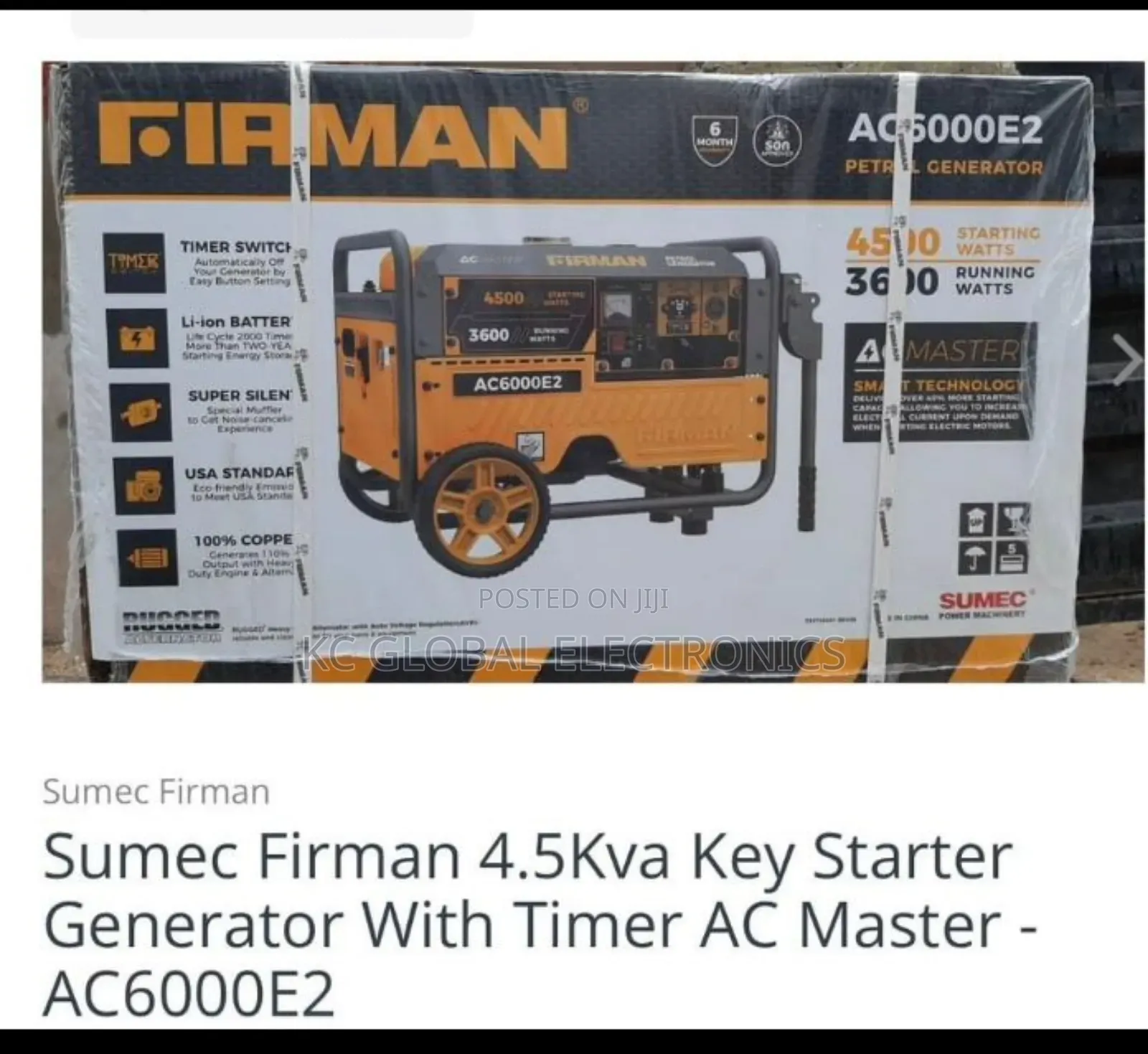 Firman Ac Master Generator