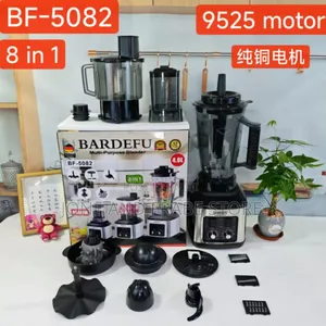 8 in 1 Multipurpose 9525 Pure Copper Bardefu Blender- 4l
