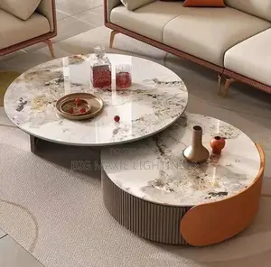 Light Luxury Rock Slab Coffee Living Room Center Table