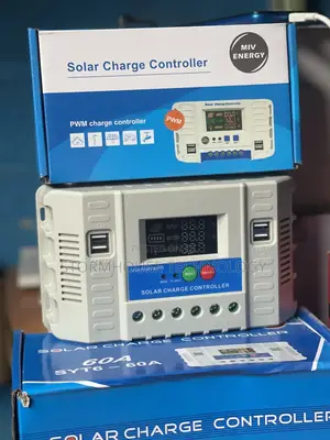 60ah Solar Charge Controller (With Display)
