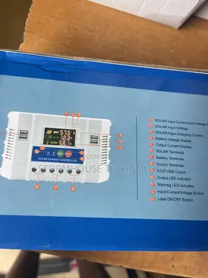 60ah Solar Charge Controller (With Display)