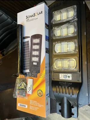 Sona Solar 800w All in One Street Light