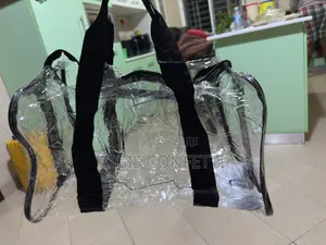 Clear Duffle Gym Bag