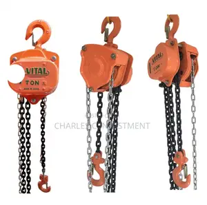Manual Chain Hoist /Chain Block,1 Ton (3m 6m Lift)