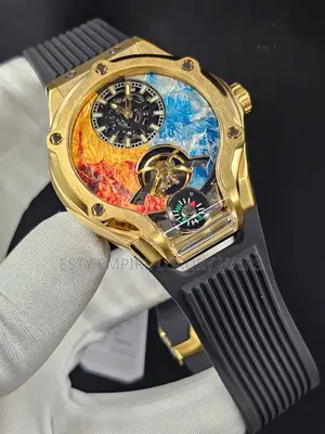 High Quality Luxury Hanboro Rubber Wristwatch
