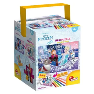 2 in 1 Disney Characters 120pcs Puzzle Box