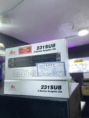 Dbx 231 Double Graphic Equalizer Sub-out