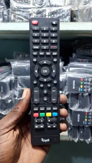 Royal Smart Tv-Replacement Remote.Press Home Button 4 Smart Function