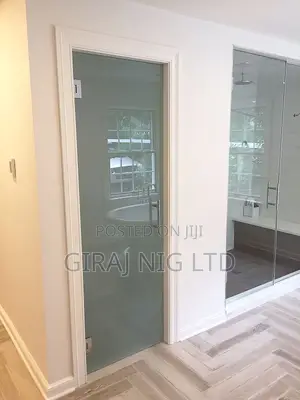 Frosted Glass Door
