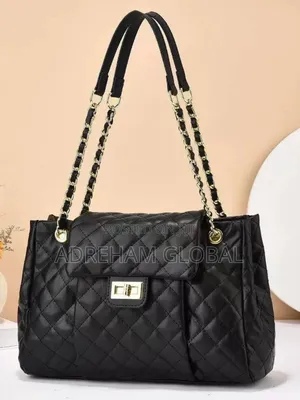 Sammy Classy Big Size Quality Leather Ladies Bag Color:Black,Blue,Pink