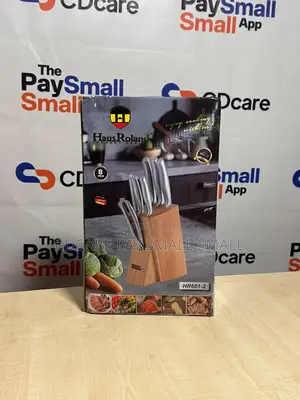 Pay Small Small Hausroland Knife Block Set On Cdcare.App
