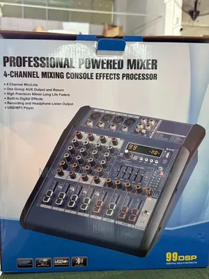 4 Channel Yamaha Mixer Amplifier