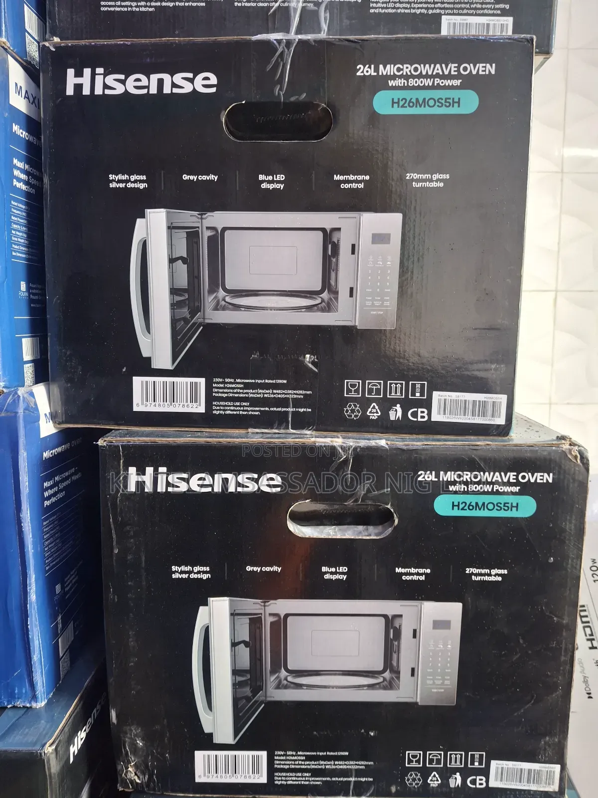 26 L Hisense  Microwave Oven