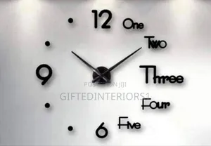 3d Wall Clock