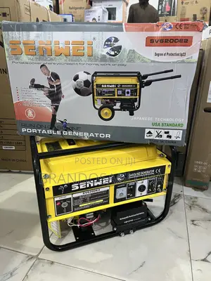 Brand New Senwei Sv6200e2 Generator – Original