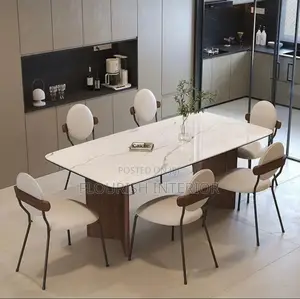 High Quality Imported Unique Luxury Dining Set by 6