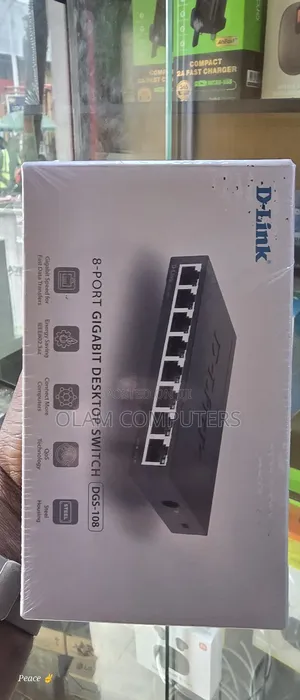 D-Link 8-Port Gigabit Desktop Switch