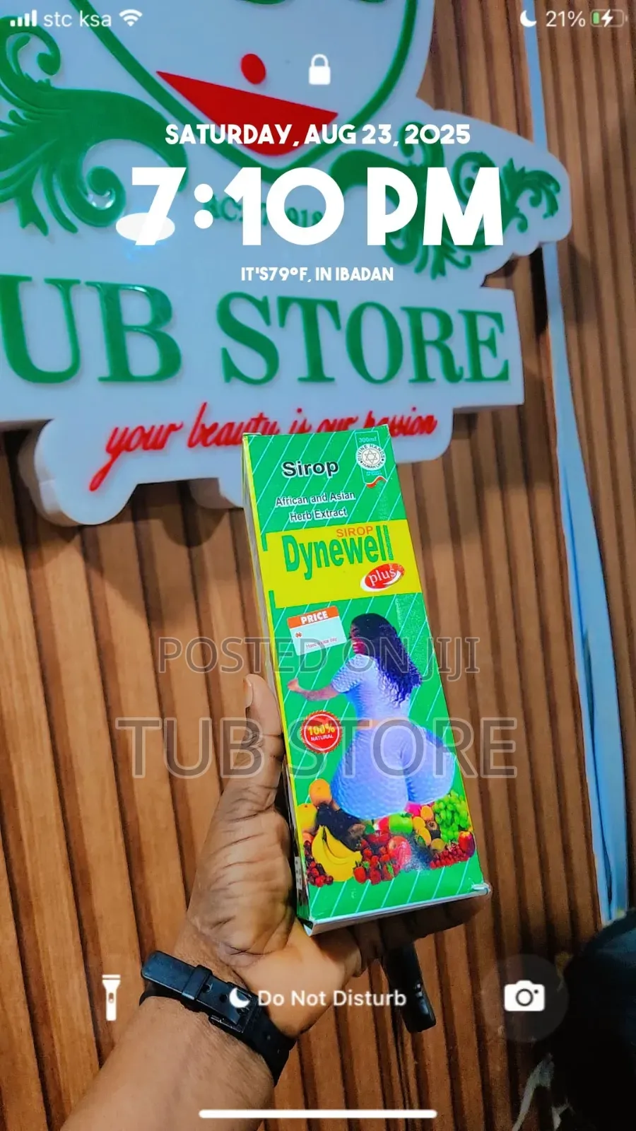 Originally Dynewell Plus Sirop for Butt and Weight Gaining