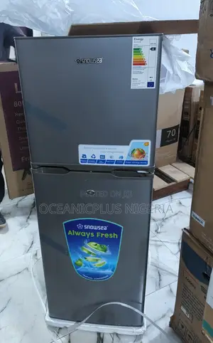 Stylist Centerpiece Snowsea 150liter Double Door Refrigerator(Bcd 198)