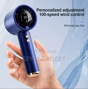 Mini Digital Rechargeable Fan