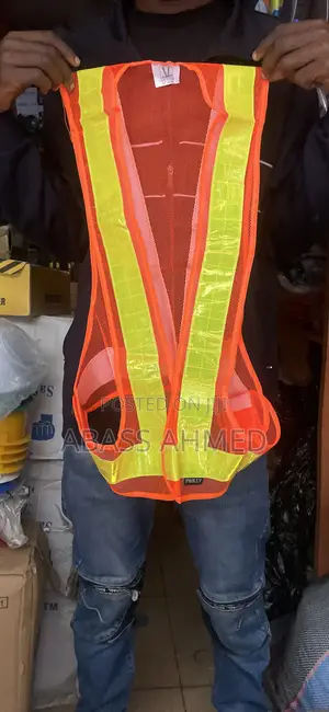 Net Reflective Jacket Orange