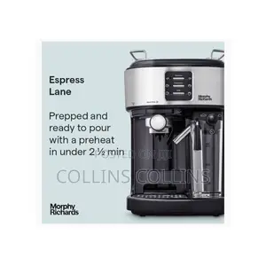 Morphy Richards Traditional Pump Espresso Coffee Machine