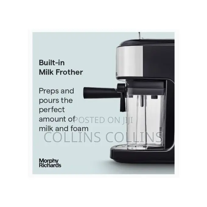Morphy Richards Traditional Pump Espresso Coffee Machine