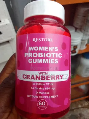 Restore Women's Probiotics With Cranberry X 60 Gummies
