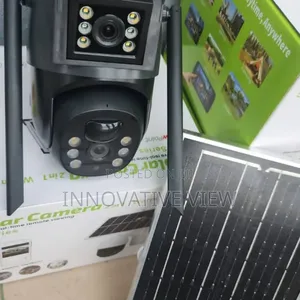 Dual Lens CCTV Security 4g CCTV Camera