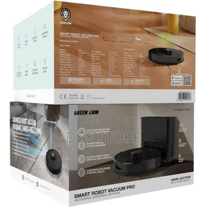 Green Lion Smart Robot Vacuum Pro With 4000pa Suction