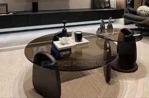 Luxurious Glass Top Center Table
